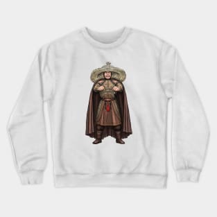 Thunder God Back Print Crewneck Sweatshirt